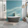 Biocura 67" Modern Acrylic Freestanding Bathtub With Brushed Nickel Drain
