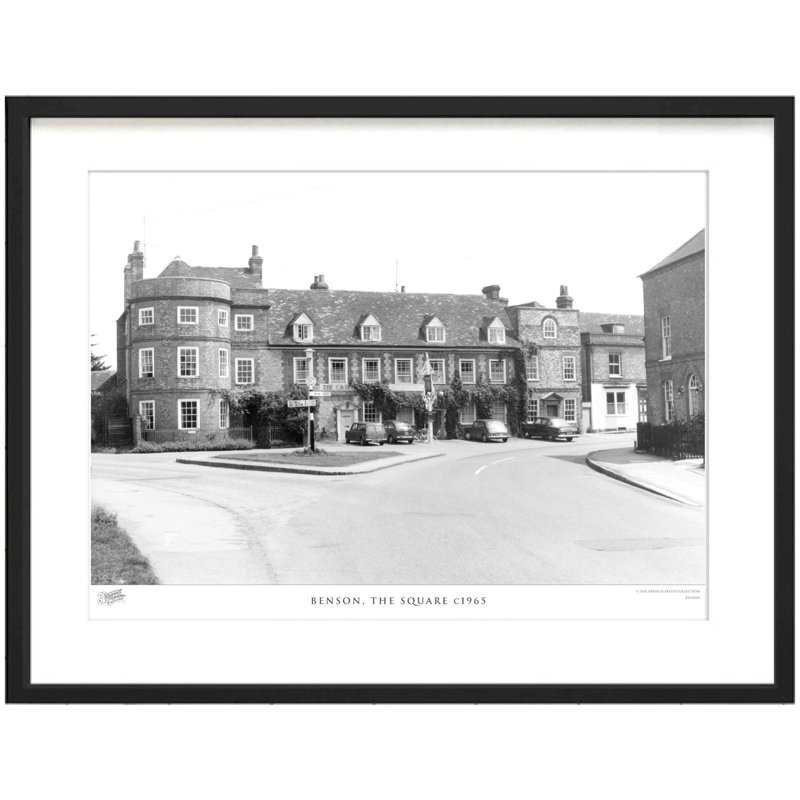 Benson, The Square C1965 by Francis Frith - Single Picture Frame Print, 40cm H x 50cm W x 2.3cm D
