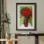 Célèbre œuvre d'art, "Coquelicots et marguerites rouges" par l'artiste maître Vincent Van Gogh, "Nature sauvage", impression sur papier-91356250-91356251