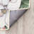 Shawntaya Floral Indoor / Outdoor Area Rug for Patios, Entryway, Deck or Porch - Cream-982331369