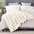 Haalan Cozy Faux Rabbit Fur Soft Reversible Throw Blanket-103546355-104670720
