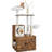 55.1" Cat Tree with Litter Box Enclosure-925210259