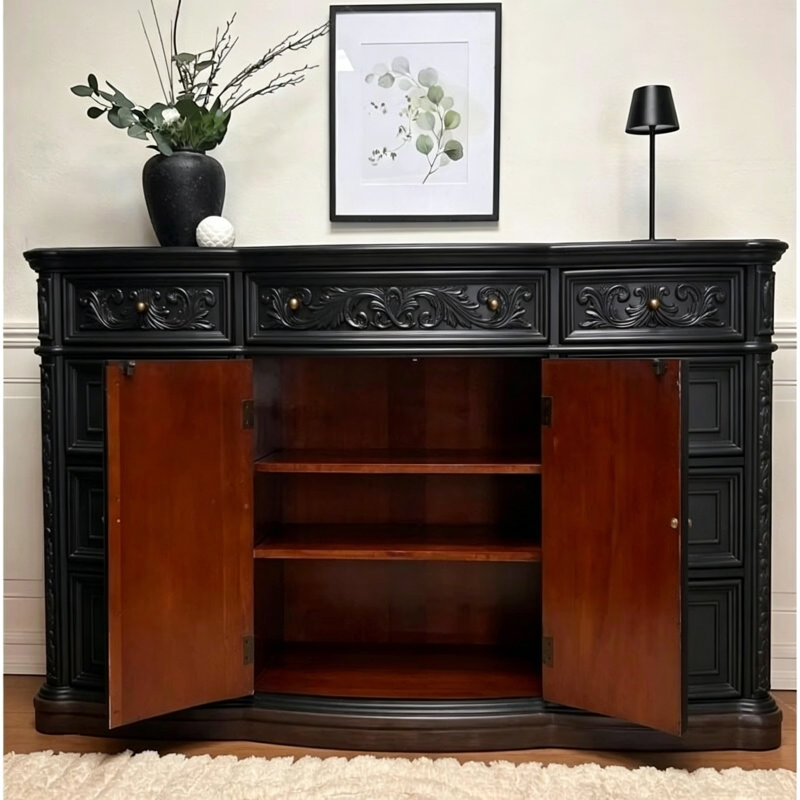Home Black Sideboard