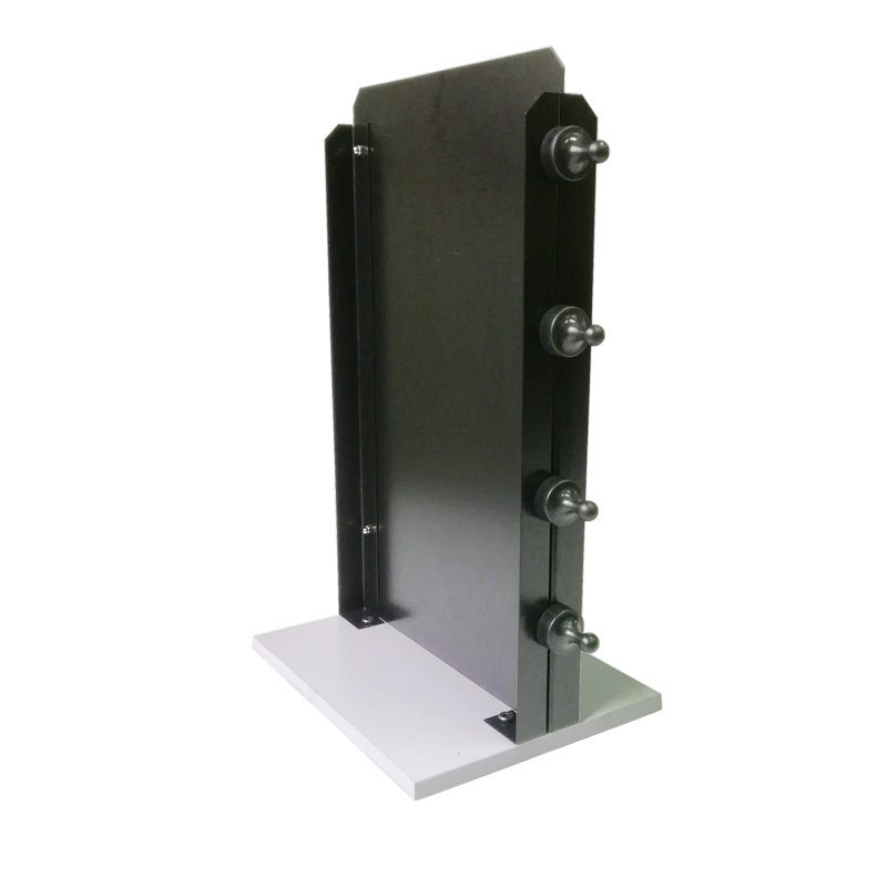 Présentoir magnétique avec 8 crochets magnétiques
