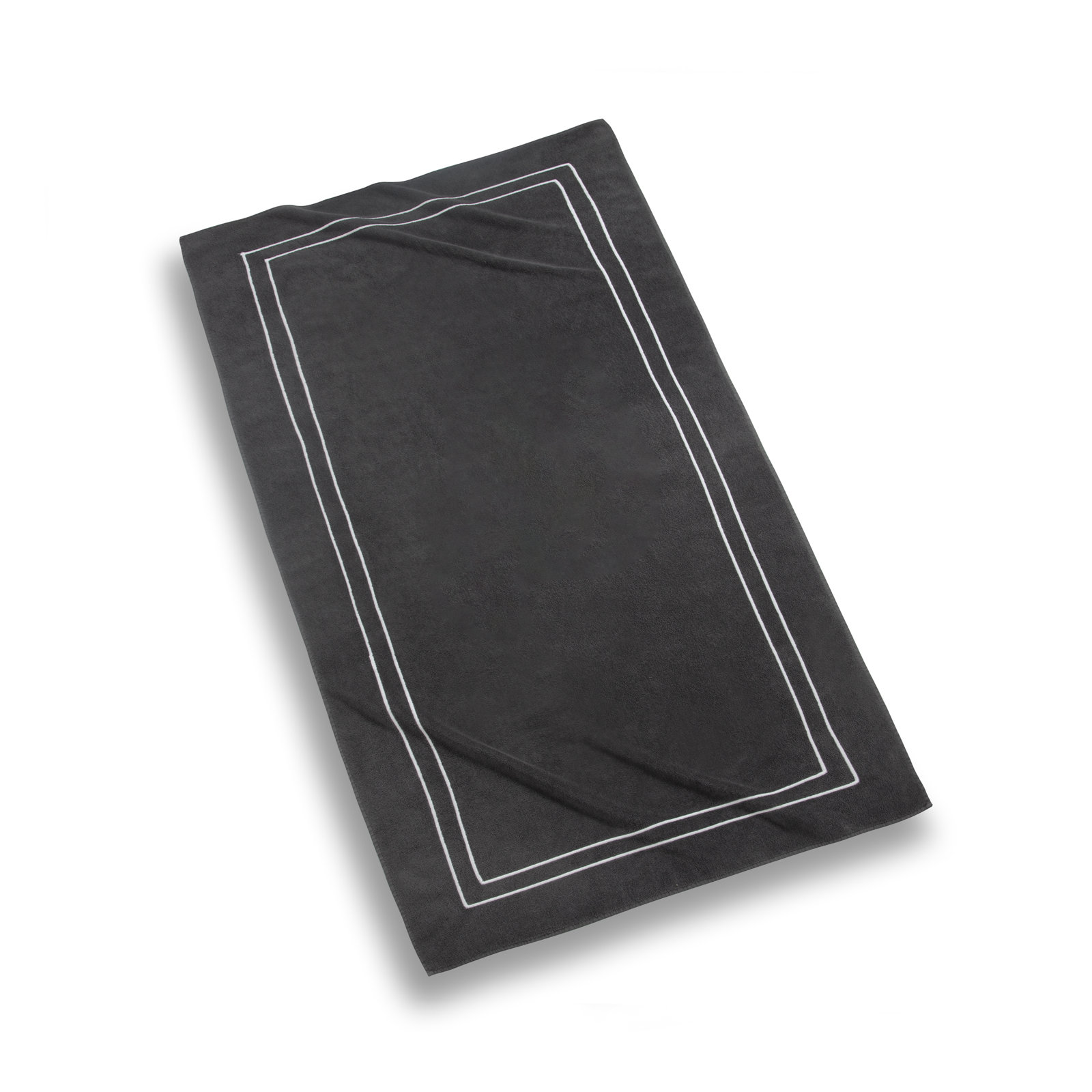 Murphie Turkish Cotton Beach Towel, Charcoal