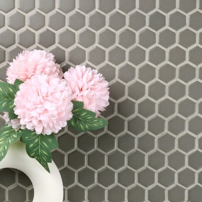 Perfection 1" x 1" Porcelain Mosaic Wall and Floor Tile