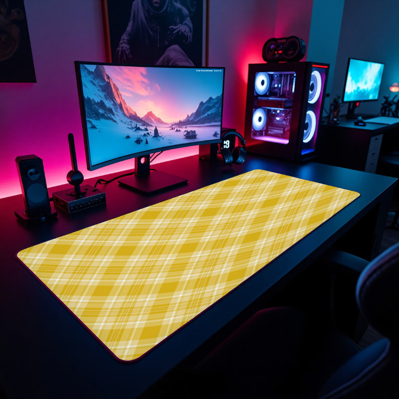 Polyester Desk Pad, 31.5x15.5