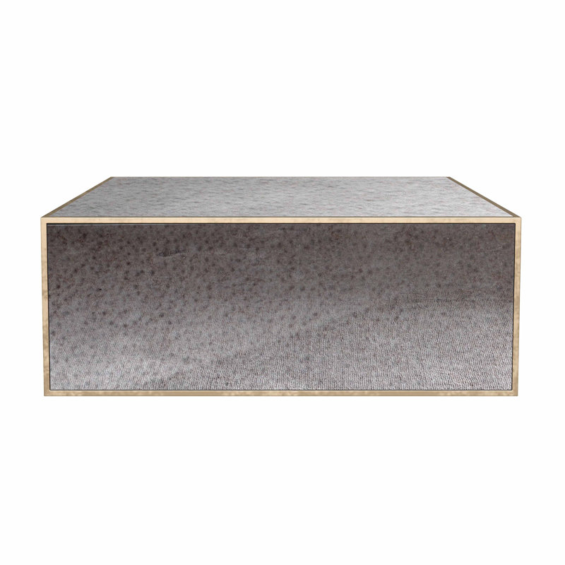 Block Coffee Table, 47 cm H x 122 cm W x 122 cm D