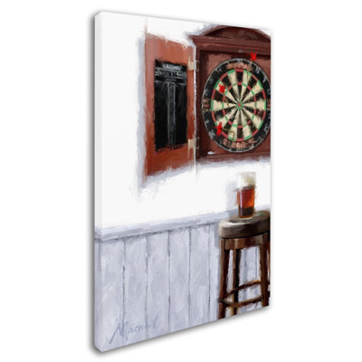 Armand 'Dart Board' Print on Canvas