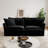 83.4'' Corduroy Detachable Cover Double-seater Sofa-1437817522
