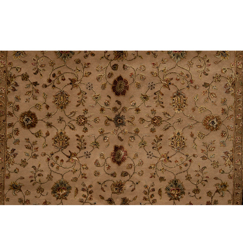Handmade Silk and Wool Oriental Area Rug