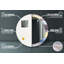 Huldar Glass Flat Wall Mirror