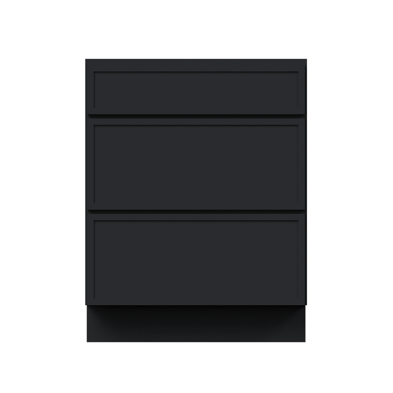 Armoire de tiroir de cuisine prête à assembler l 27 po x P 24 po x H 34,5 po CASAINC, 27"