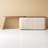 Retro solid wood desk/vanity with storage cabinet