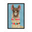 «Adorned Llama IV», impression sur toile tendue-31464265-73271650-73271651