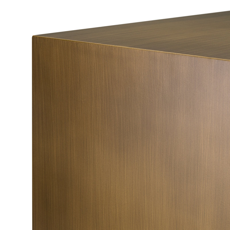Coffee Table Rafaello Brushed Brass Finish