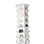 7 Tier Rotating Shoe Rack Tower, Spinning Shoe Display, 360 Shoe Rack Storage Round Carousel, Vertical Handbag Rotate Shoes Closet Organization (WHITE)