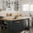 Ebern Designs 4 ft. / 50 in. Butcher Block Countertop in Unfinished Hevea Wood