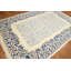 Tapis en laine blanc/bleu Gresham Palace