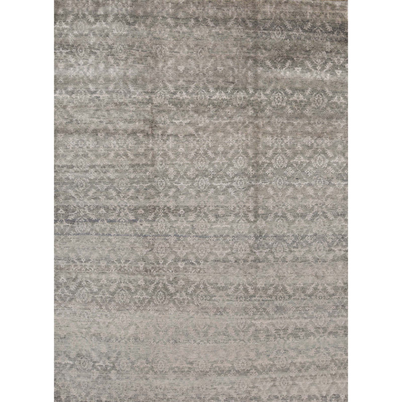 Moroccan Area Rug in Gray