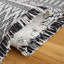 Tapis ivoire / noir Belniak-997734184