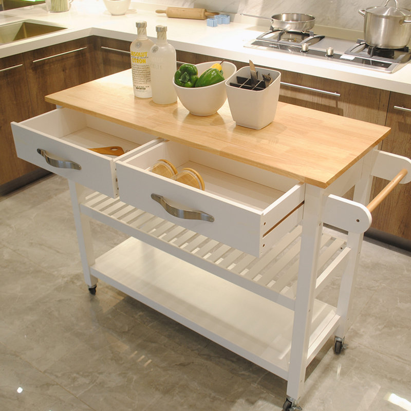 Îlot de cuisine 19,68 po Ashantee, Blanc