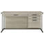 Bureau luge Gunmetal
