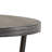 Bruce Hudock 24'' Wood/Iron End Table