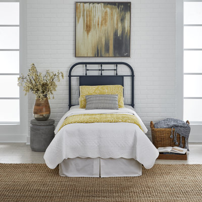 Edmund Steel Open-Frame Headboard
