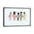 Black Floater Framed