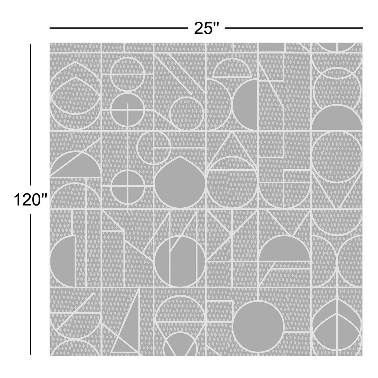 Geometric Peel & Stick Wallpaper Roll, Mocha
