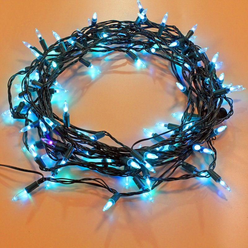 Outdoor 100 - Bulb 35'' Plug-in LED Mini String Light