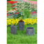 Petit pot de 7,5 pi 7,5 po x 15 po en ciment-467947050