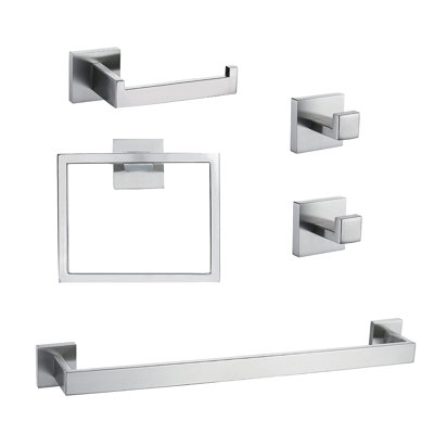 5 - Piece Bathroom Hardware Set