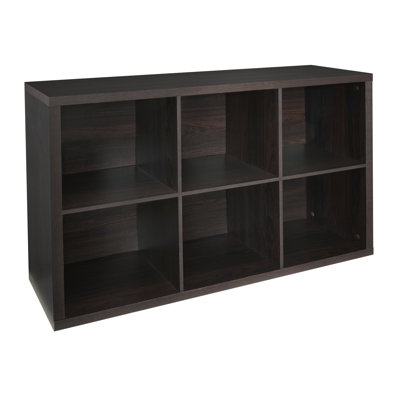 Bibliothèque de rangement décorative cubique H 30 po x l 43,98 po