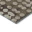 Tapis brun Prisco lavable à la machine de qualité supérieure-1016593024