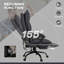 Chaise de bureau en microfibre avec massage Vinsetto