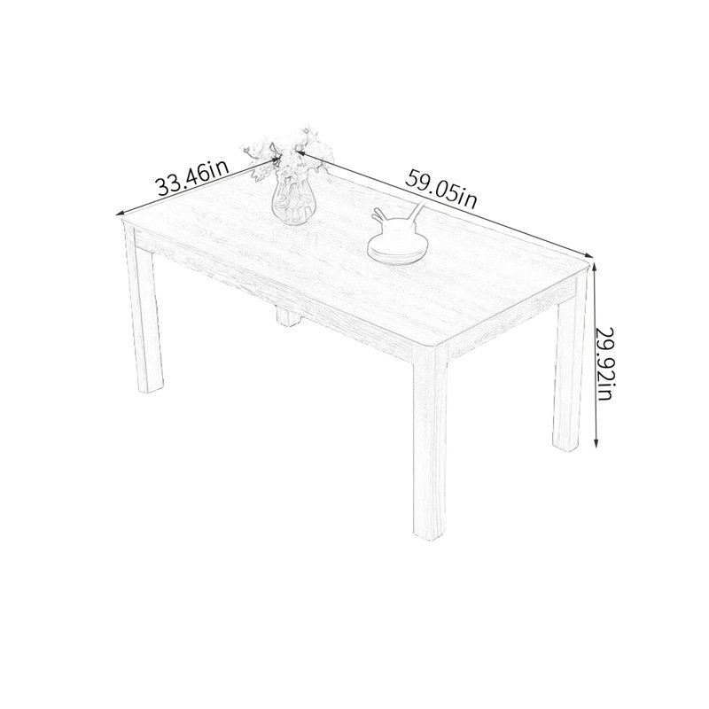 Erdheide, 29.92”H x 59.05”L x 33.46”W