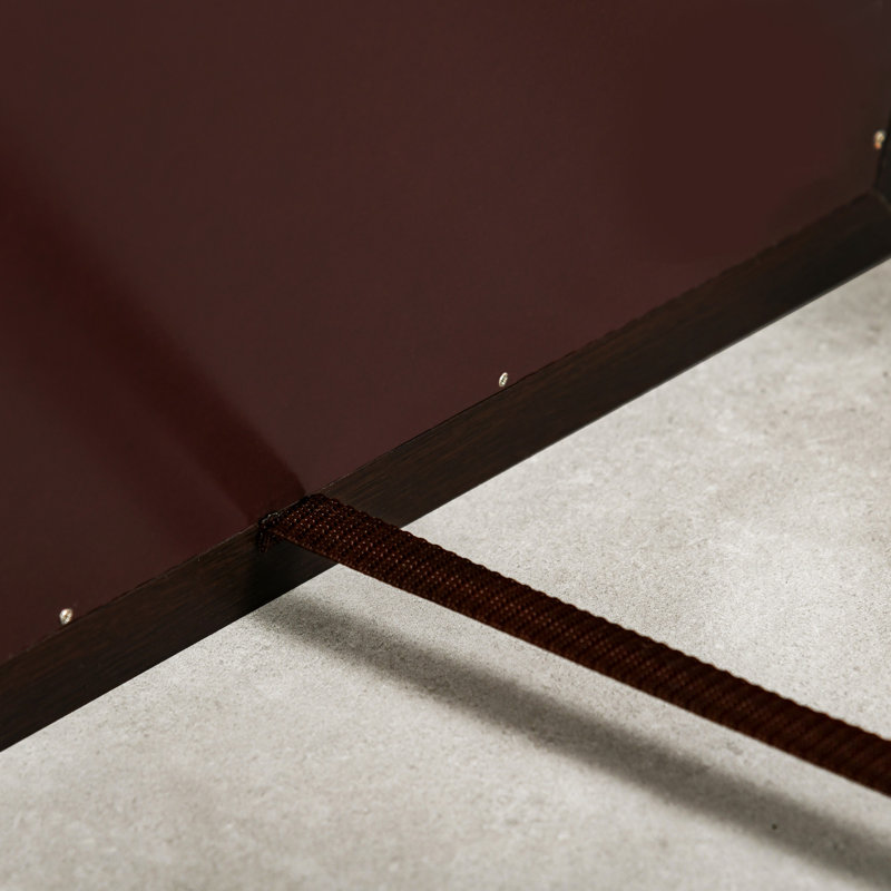 Miroir sur pied pleine longueur, miroir sur pied lincya pour salon, chambre à coucher, Brun