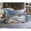 Drap-housse et coussin décoratif bleu pâle Muave beige Ambesonne-106788738