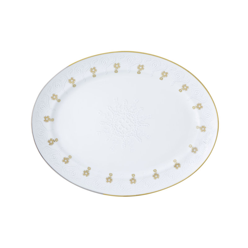 Paseo Porcelain China Platter, Small