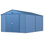 Remise de rangement en acier Select, 10 x 14, bleu-gris