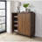 Shoe Cabinet With 2 Sliding Doors