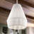 1 - Light Kitchen Single Steel Dimmable Woven Rattan Pendant UL Certified-199332380