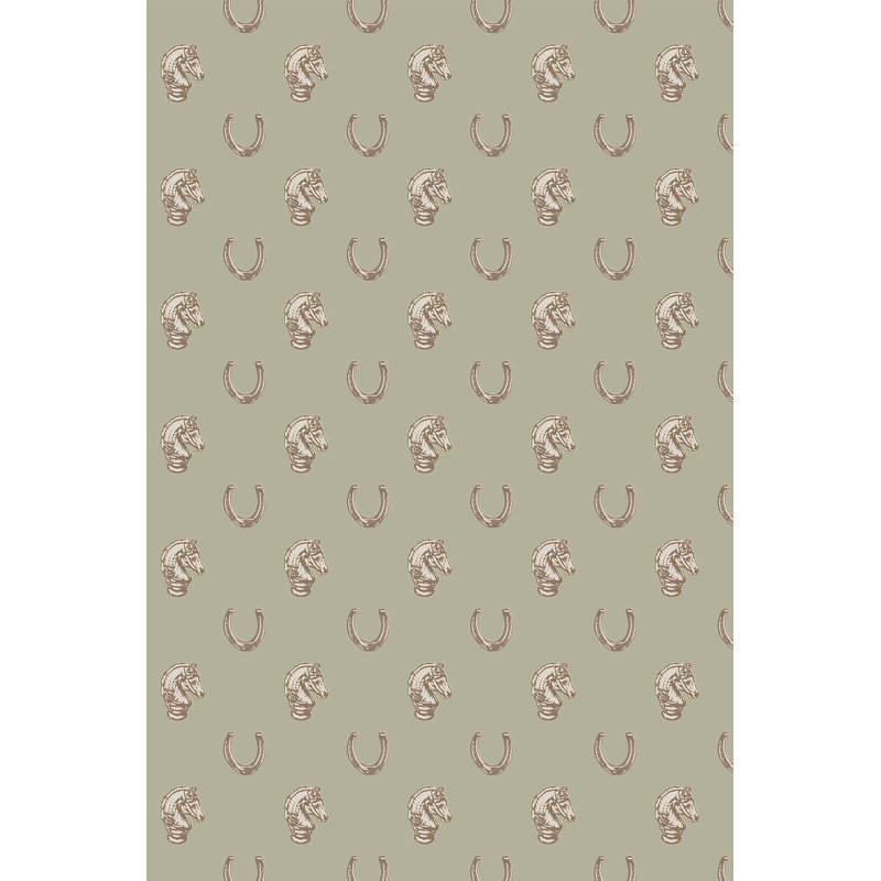 Héritage et patrimoine - Danielle Demers Studio Licensed Design, Vert / Brun / Crème