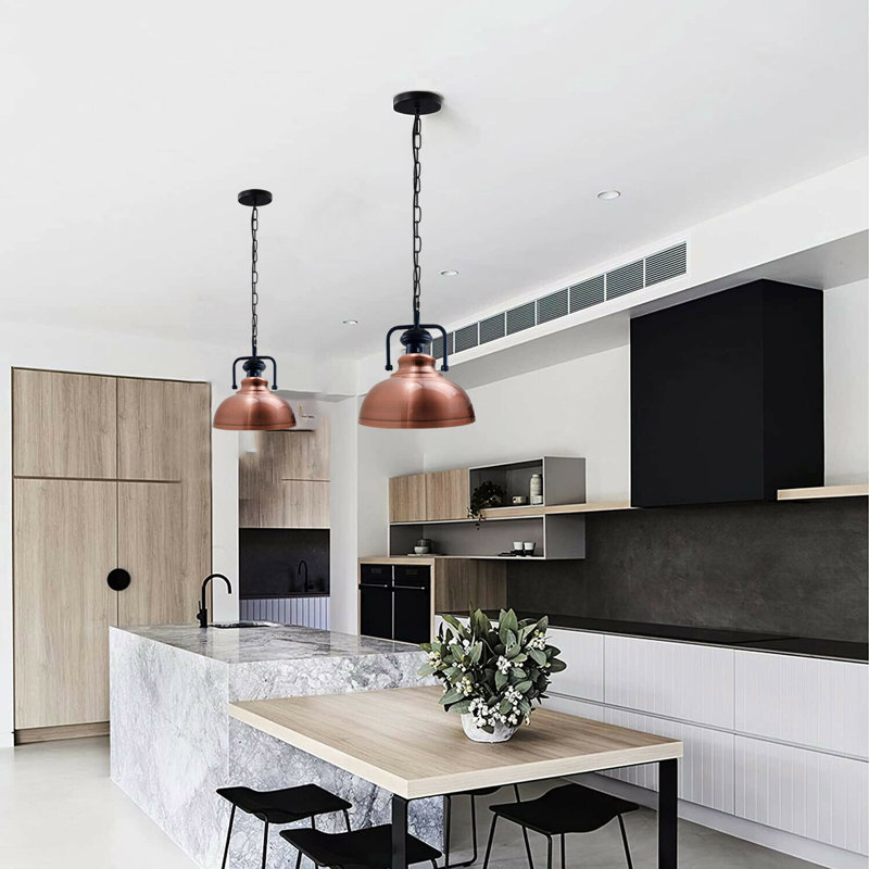 Barringer 1 - Light Pendant, Copper
