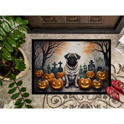 Nyderah Non-Slip Halloween Indoor / Outdoor Doormat