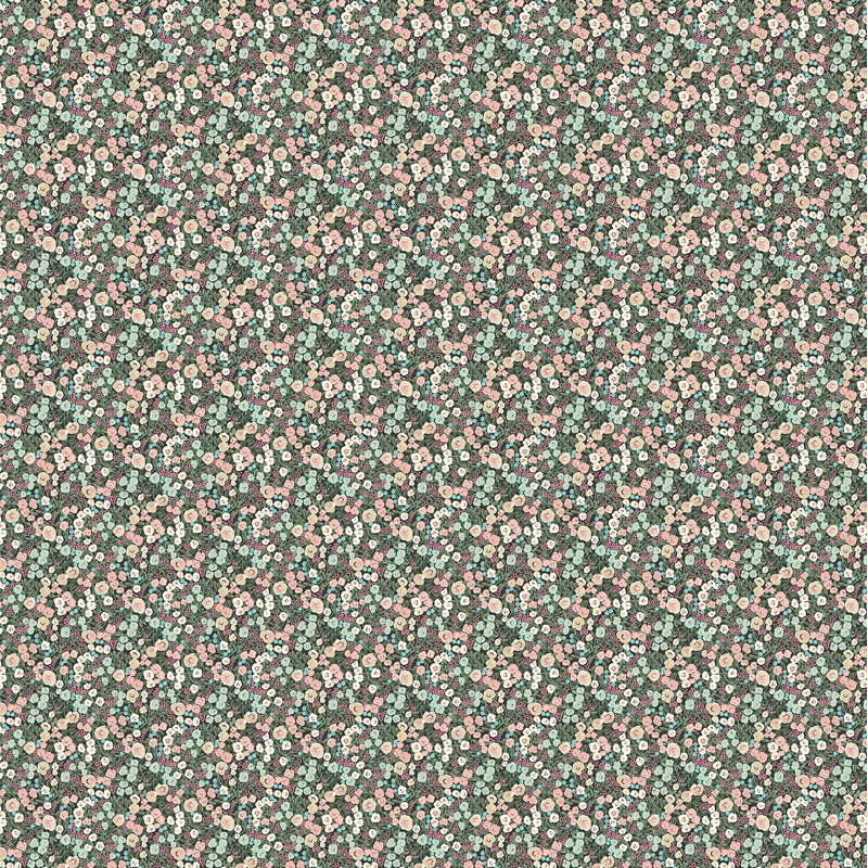 Newsbury Floral Roll, Pink