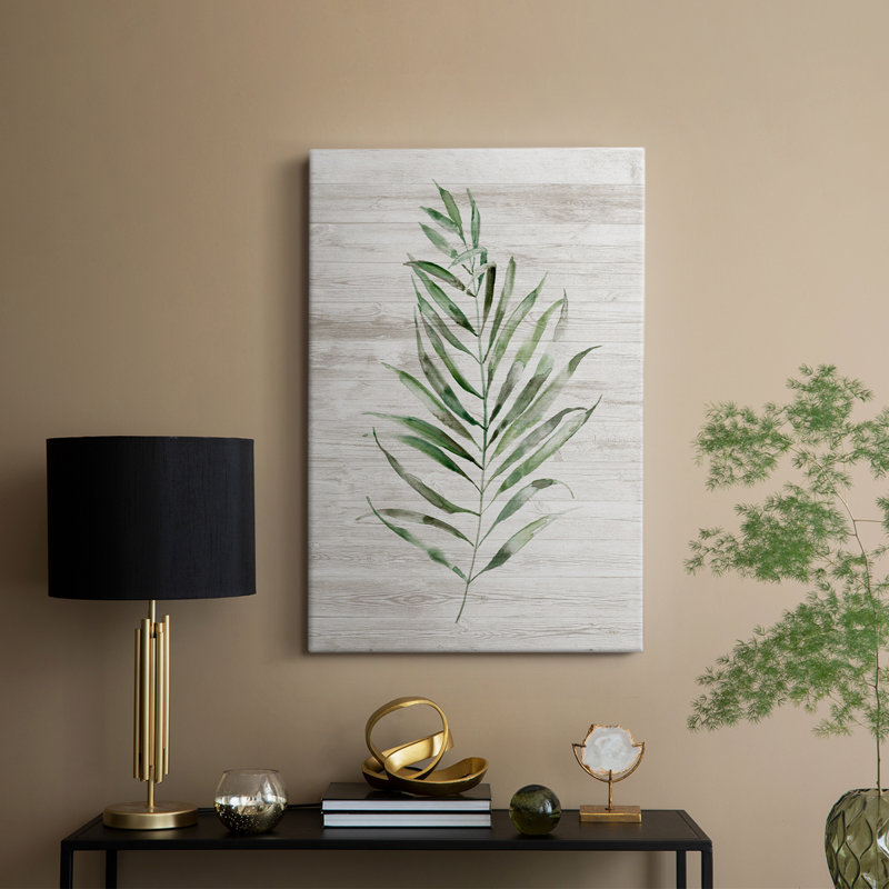 Tropique Frond II - galerie sur mesure Cavas, H 12 po x l 8 po