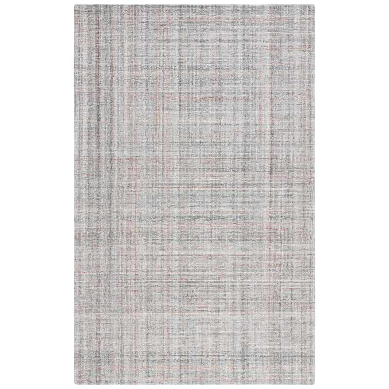 Abstract Hand Tufted Performance Rug, Rectangle 6' x 9'